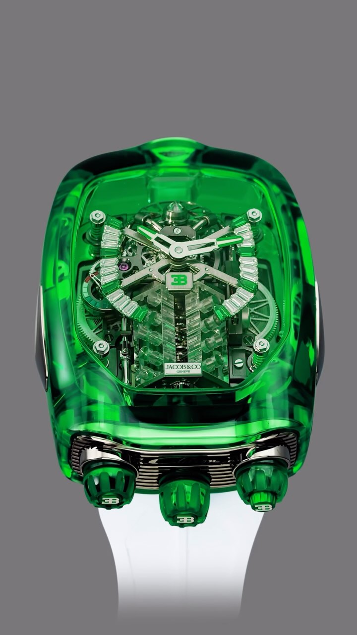 Jacob & Co. Bugatti Chiron Tourbillon Sapphire Crystal